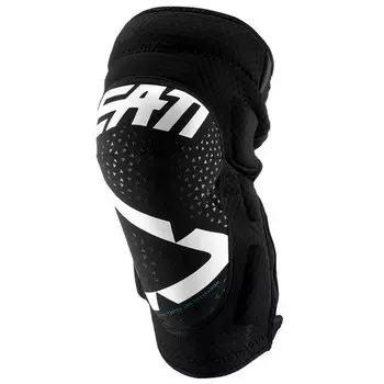 Наколенники Leatt 3DF 5.0 Zip Knee Guard, White/Black, 2024, 5019400522 (Размер: S/M, Цвет: White/Black)