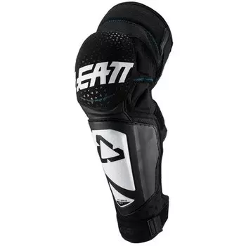 Наколенники Leatt 3DF Hybrid EXT Knee & Shin Guard, White/Black, 2024, 5019400740 (Размер: L/XL, Цвет: White/Black)