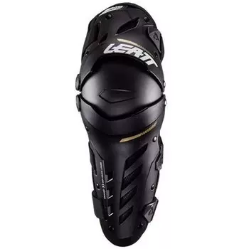Наколенники Leatt Dual Axis Knee & Shin Guard, Black, 2024, 5022141230 (Размер: XXL, Цвет: черный)