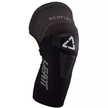 Наколенники Leatt ReaFlex Hybrid Knee Guard, Black, 2024, 5024060901 (Размер: XXL, Цвет: черный)