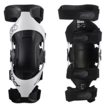 Наколенники POD K4 2.0, White/Black, 2024, K4024-058-XL/2X