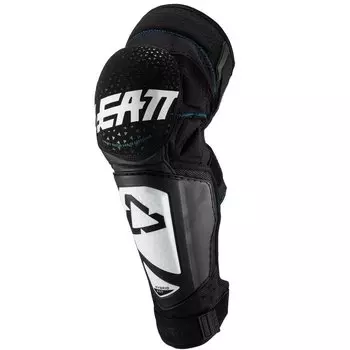 Наколенники подростковые Leatt 3DF Hybrid Knee & Shin Guard EXT Junior, White/Black, 2025, 5019410190