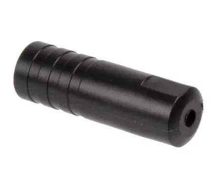 Наконечник для троса MESSING Capgo, 4mm, пластик, черный, 374242