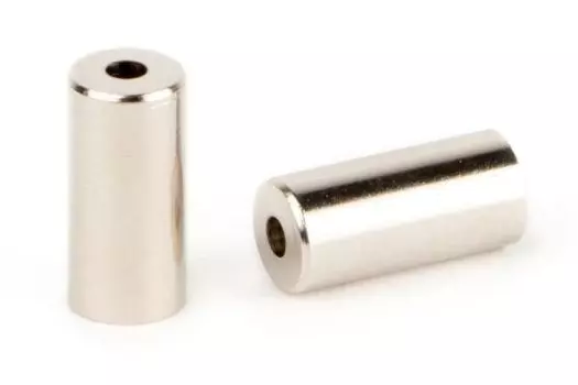 Наконечник Elvedes, на оплетку тормоза/переключения, 4.3 - 5.7 мм, латунь, 150 штук, серебристый, ELV2016107