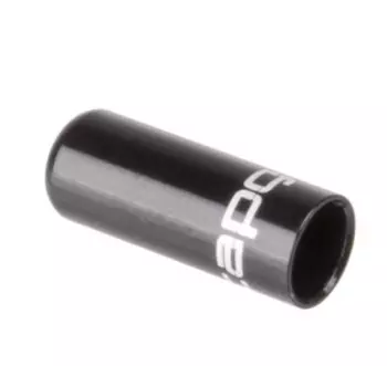 Наконечник оболочки переключения MESSING Capgo, алюминий, D-5mm, черный, 374244