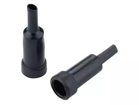 Наконечник оболочки троса переключателя JAGWIRE, 4мм, с защитой троса, чёрный, 100 штук, BOT115-4A