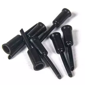 Наконечник оплетки троса тормоза 4BIKE AM-UB-FPN-WB1, пластик D-5 мм с носиком, 200 шт/уп, ARV000442