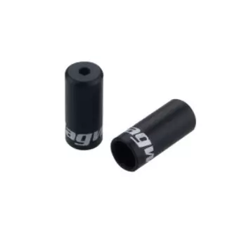 Наконечник рубашки Jagwire End Cap Open, 4 мм, черный, 1шт, BOT192-2BJ