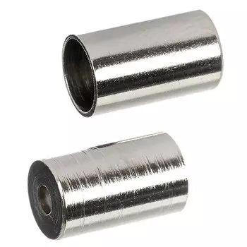 Наконечник скоростной оплетки STG HJ-D92N, алюминий, 5 мм, 20 шт в упаковке, серебристый, Х90092