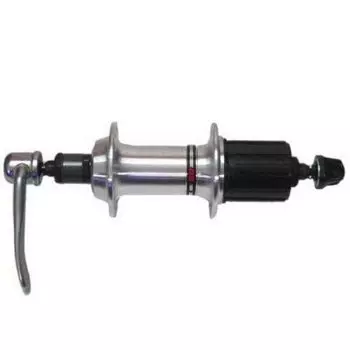 Велосипедная втулка SHIMANO ACERA, задняя, под кассету, с эксцентриком, серебристая, 2-24021