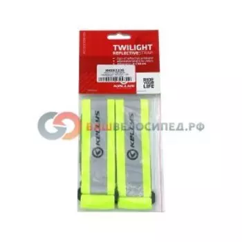 Нарукавник KELLYS TWILIGHT, отражающий, S/M размер 4х40 см, комплект 2 штуки