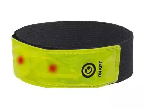 Нарукавник светоотражающий KELLYS SPARKY LED, со светодиодами, SPARKY LED armband w/CE certificate