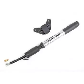 Насос алюминий AUTHOR AAP Pipe мини шланг универсальная головка серебристый, 8-18101070