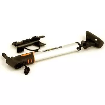 Насос AUTHOR алюминий AAP Twin 2 овальный 2 головки Т-ручка серебристый, 8-18101031