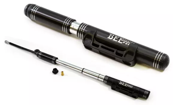 Насос Bee Pump, ручной, алюминий, 24×245 mm, AV/FV, выдвижной шланг, M19-1