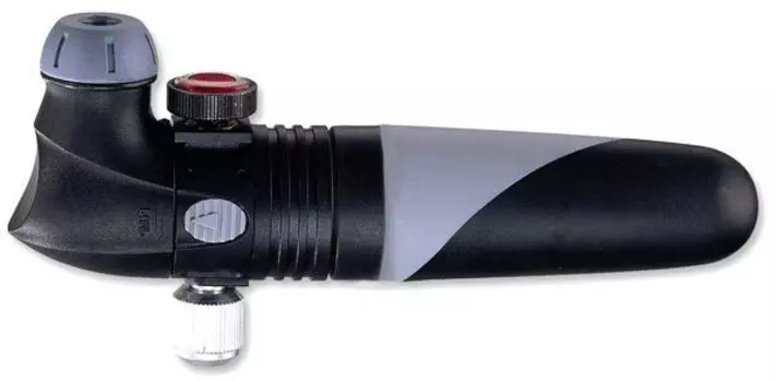 Насос GIYO, CO2/ручное накачивание. Совместим с 12-г. безрезьбовыми баллончиками, GC-01