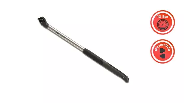 Насос GIYO пружинный, алюминиевый с реверсивной головкой, крепится на раму, размер M, GM-31