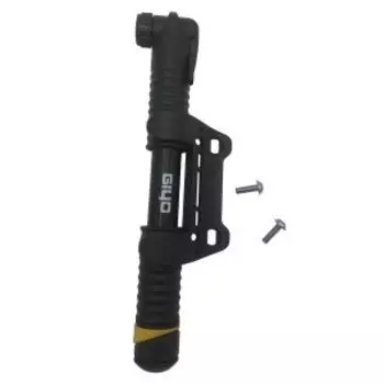 Насос GIYO GP-02, 9", двухходовой, лёгкий, алюминиевые корпус и поршень, реверсивная головка, в торговой упаковке