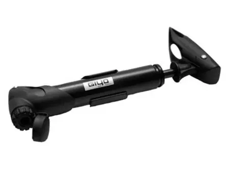 Насос GIYO GP-77 пластиковый телеск. универс. гол-ка с колп. Т-ручка черный, 6-649285