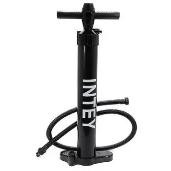 Насос HOGGER, для Sup доски с манометром, 61 см, 1.8 Bar/27.5 PSI, алюминий/пластик, черный, 2022, PP-HG-SUP-BK
