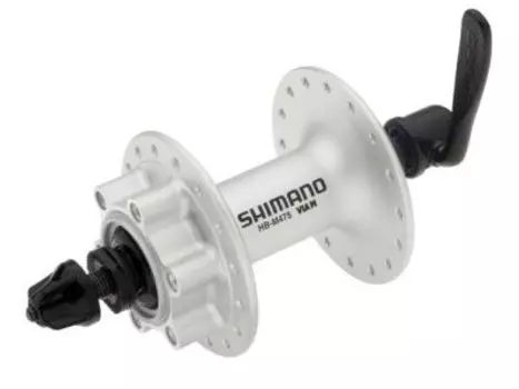 Велосипедная втулка SHIMANO ALIVIO, передняя, 32Н, под диск, серебристая, AHBM475BS