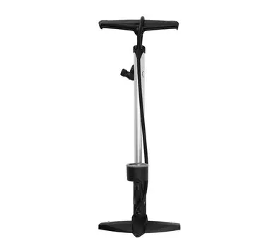 Насос напольный Green Cycle GPF-231P алюминиевый с манометром, presta+schrader, 160psi