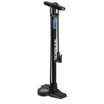 Насос напольный TOPEAK JOEBLOW ROADIE EX FLOOR PUMP SMARTHEAD, BLACK/BLUE, TJB-RE1