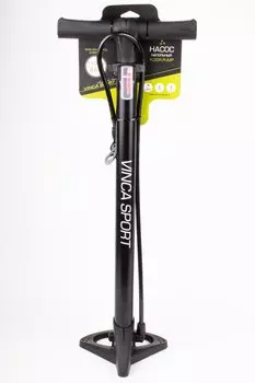 Насос напольный Vinca Sport, Мax 110psi (8 бар), авто/вело ниппель, алюм. корпус, игла для мяча, GP 5435