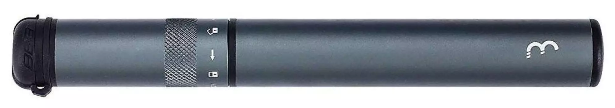 Насос ручной BBB Samurai 210mm telescopic, серый, BMP-50