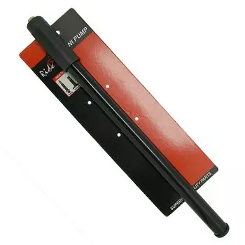 Насос велосипедный 400мм х 22мм со шлангом AV, S295-B