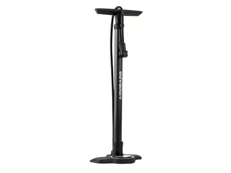 Насос велосипедный AUTHOR AAP Air Bar2, напольный, сталь/пластик, манометр, 2 головки, шланг, 160PSI, BLACK, 8-18151036