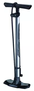 Насос велосипедный GIYO GF-65E, напольный, с цифровым LCD манометром, 12бар/180PSI, серебристый, 6-190066