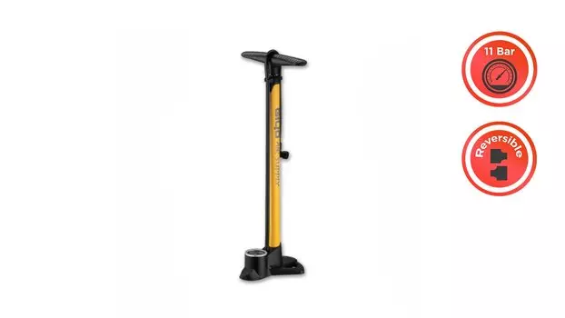 Насос велосипедный Giyo, напольный, металл, 160 PSI, GF-38P