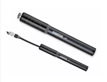 Насос велосипедный Giyo, портативный, CNC Alu, шланг, 80psi, авто/велониппель, Black, GP-86I