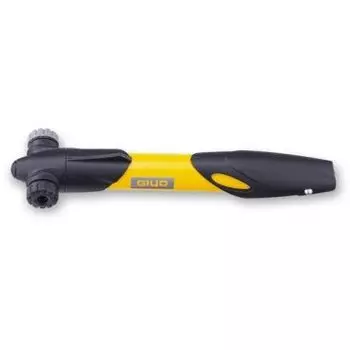 Насос велосипедный GIYO, телескопический, компактный, пластиковый корпус, Т-образная ручка, эргономичная, GP-77T