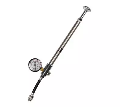 Насос велосипедный Green Cycle GHP-01, для вилок c манометром 300psi