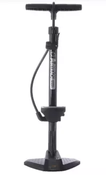 Насос велосипедный OXFORD Airtrack Workshop+, напольный, с манометром, сталь, чёрный, PU850
