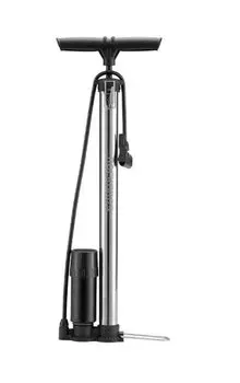 Насос велосипедный Rockbros, с манометром, давление до 160 Psi, Presta/Shrader, черный, A380SS