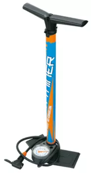 Насос велосипедный SKS Twentyniner, blue/orange, 11378