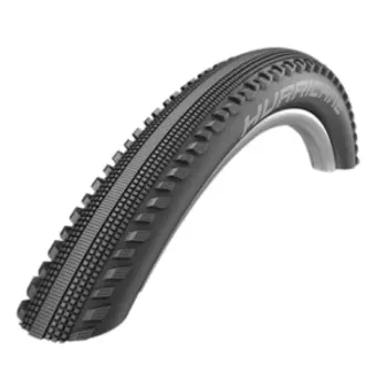 Велопокрышка Schwalbe HURRICANE, 27.5x2.40 650B (62-584), Performance, DD, RaceGuard, ADDIX, Black-Reflex, 11159071