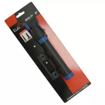 Насос велосипедный TBS, пластик, 28х220мм, Schrader/Presta, с 2-мя иглами, S293-A