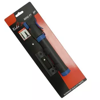 Насос велосипедный TBS, пластик, 28х220мм, Schrader/Presta, с 2-мя иглами, S293-A