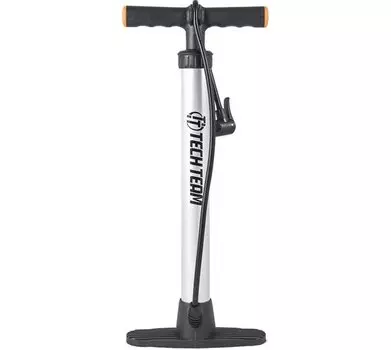 Насос велосипедный Tech Team THP-2004C, напольный, алюминий, 45х450 мм, AV/FV, THP-2004C