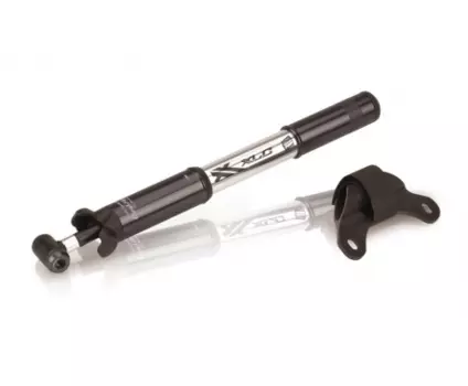 Насос велосипедный XLC PU-R03, серебристый/черный, 2501910610