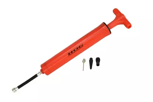 Насос велосипедный YUNG FANG HOG-016, пластик, низкого давления, HOG-016