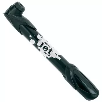 Насос велосипедный ZEFAL MINI JET, ручной, пластик, Presta и Schrader, черный, 8288A