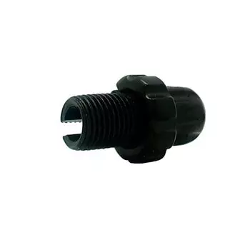 Натяжитель троса тормоза TRIX, M10х16 мм, алюминий, черный, KY401XBK