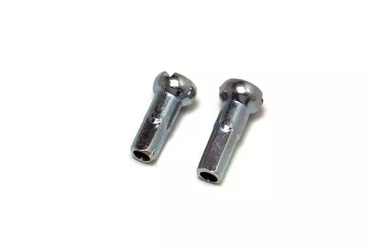 Нипель велосипедный NANDUN steel, 14G 2.0 х 14 mm, серебристый, стальной, UCP, H000017332