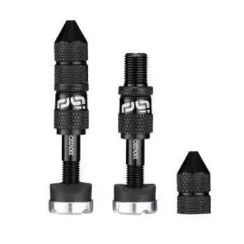 Ниппель бескамерный E Thirteen Quickfill Gen2 16-24mm 2 шт. Schrader Black, TR2UNA-128