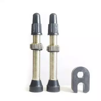 Ниппель для бескамерных покрышек ColtBikes, латунь, 40 мм, CBV4BSL